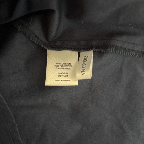 New York & Company Navy Button Down Shirt - Picture 6 of 6